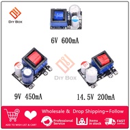 【Direct-sales】 AC-DC Step Down Transformer Power Supply Module 4.5V 200mA 6V 600mA 9V 450mA Buck Con