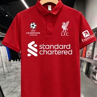 New LFC Shirt UEFA Champions League Football Fans Liver.pool FC jersey