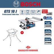 EEHIONG1977 BOSCH 0615990L9D GTS 10 J Table Saw + GTA 600 Table Saw Stand 0 615 990 L9D