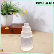 [mmise.sg] Selenite Tower Lamp Quartz Crystal Ornaments Craft Reiki Healing Home Decor