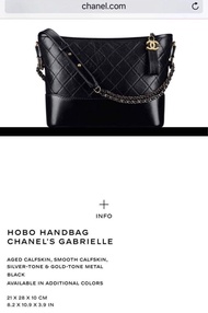 85% new Chanel Gabrielle Hobo Bag Medium size