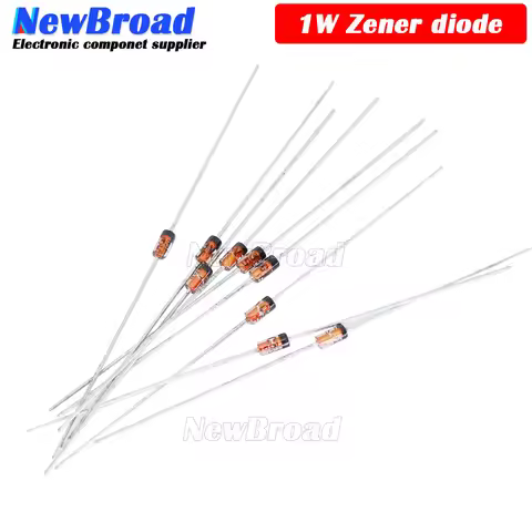 50PCS 1W Zener Diode 3V 3.3 6 3.9 4.3 4.7 5.1 5.6 6.2 6.8 7.5 8.2 9.1 10 11 12 13 15 16 18 20 22 24 