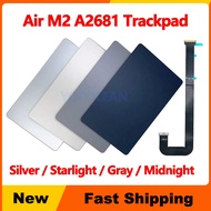 Tested Trackpad with Flex Cable For Macbook Air 13.6" M2 A2681 Touchpad Gray Silver Starlight Midnig
