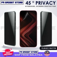 Infinix GT 50 Pro 30 Pro | GT 20 Pro 5G | GT 10 Pro Privacy Matte HD Clear Hydrogel Screen Protector
