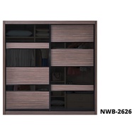 MIXBOX GOLD SERIES (2626) -Wardrobe 2 Sliding Door Width 5-10 feet x Height 8 feet
