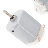 Micro 130 DC Motor Mini Fan Small Motor with Carbon Brush for DIY Electric Toys Hobbies and Househol