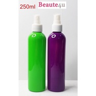 Beaute4u 250ml Plastic PET bottle With White Nozzle Spray Hand Sanitizer.