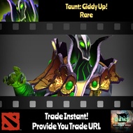 Dota2 Rubick (Rub) Taunt: Giddy Up Rare