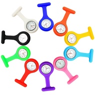 Cute Silicone Nurse Watch Brooch Fob Pocket Tunic Quartz Movement Watch