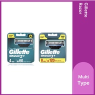 Gillette Mach 3/Mach 3+ Razor Shaver Refill Cartridges