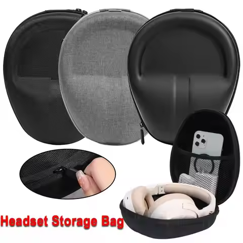 Bluetooth Headset Storage Bag Cover Hard EVA Travel Carrying Case for Sony WH-CH720N WH-CH520N WH-10