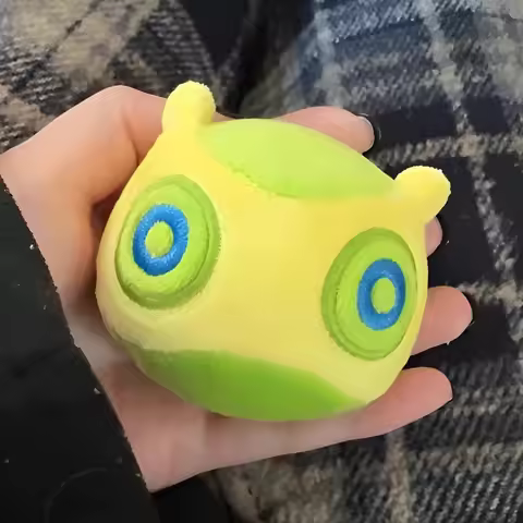 Valorant Gekko Mosh Pit Cosplay Mascot Prop Green Yellow Small Cute Pendant