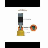 Butane canister gas Cylinder refil Connector Adapter Tool