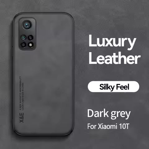 Mi10T Case Leather Car Magnetic Holder Back Cover For Xiaomi Mi 10T 10 T Pro Mi 10TPro Xiaomi10T Pro