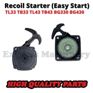 (43 STARTER F TYPE) Brush Cutter Mesin Rumput Recoil Starter Easy Start Double Spring TL33/TL43 TB 3