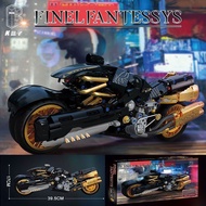 K Box 10248 Final Fantasy Motorcycle High Difficulty Educational Assembled Building Block Model Boys
