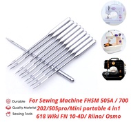 10pcs Jarum Mesin Jahit Jarum 505A Jarum Mesin Mini Sewing Needles Mini Portable Jarum Riino Quality