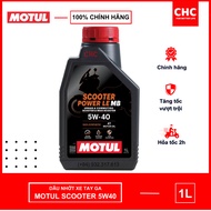 Premium Motul Scooter Power 5W40 Scooter lubricant