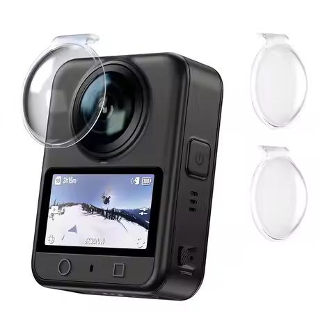 2 Pcs Osmo 360 II Lens Protector Guards,For DJI Osmo360 II/OSMO360 Ultra High Definition Lens Scratc