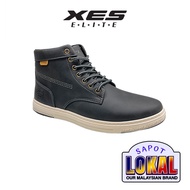 XES Elite Men EMCYYH04 High Sports Sneakers ( Black / Coffee )