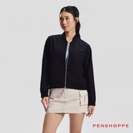 Penshoppe Essentials Relaxed Bomber Jacket For Women