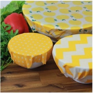 Food Wraps Beeswax 3Pack Wrap Eco Friendly Kitchen Wrap Replacement Organic Natural Bees Wax Reusable Mixed Pattern