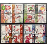 Kuala Lumpur ‘98 - XVI Commonwealth Games 1998 - Complete 16v Used Stamp #376