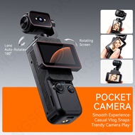 Pocket Handheld Vlog Gimbal Camera Flip Screen 4K HD Video