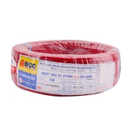 BCC สายไฟ IEC01 (THW) 1x1.5 Sqmm. ยาว 100 เมตร |ROL|