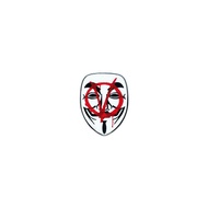 PIN蓋伊福克斯惡搞金屬徽章面具