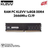 Klevv 1x8GB DDR4 2666Mhz CL19 - 1 Piece PC RAM