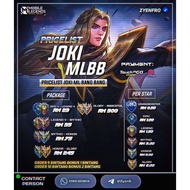 JOKI RANK BLBB MOONTON ML EPIC LEGEND MYTIC FAST RESPON BACA DESCRIPTION