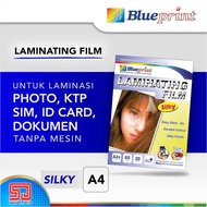 Blueprint Laminating Film Silky Doff Matte A4 Cold Lamination 20 sheets Cold Laminate Sheet Laminate