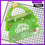 [Hawal] 50 X Christmas Gift Bags, Christmas Gift Bags, Gift Bags for Holidays, Birthdays, Kids, Deco