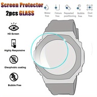 2PCS Explosion-proof Glass For GA2100 GA2000 GD100 GA-100 GA110 GA700 BA-110 GG-B100BTN Clear 9H Tem