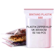 Plastic Clip UK 30X40cm, Plastic Clip Bag