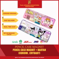 Kuromi Crybaby Character Magnetic Pencil Case + Sharpener Magnetic Pencil Case/ Sharpener Magnetic P