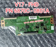 T con tcon lojig let tv LG PANASONIC polytron changhong 43 v17 FHD TCON PISTON