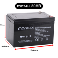 แบตเตอรี่ แห้ง DJW12-20 12V 5AH 7Ah 8Ah 12Ah 20Ah Battery แบต สำรองไฟ UPS ไฟฉุกเฉิน รถไฟฟ้า อิเล็กทร