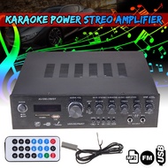 Promotion New Bluetooth LED Display Power Stereo Amplifier 5CH Karaoke Home KTV AMP Best 220V