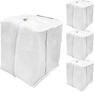 Goodsby 4 Pack Reusable Zippered Dust Bags Compatible with iRobot Roomba i1 i1+ i2 i3 i3+ i4 i4+ i5