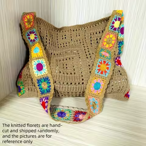 Women Handbag Fashionable Knitted Bags, Crossbody Bags, Shoulder Bags, Hand Hook Bags, Women's Bags