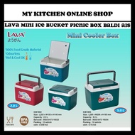 (2Lt & 5Lt) Lava Mini Ice Bucket | Mini Cooler box |Ice Box | Picnic box | Baldi Ais | Tong Ice batu