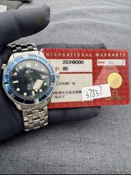 🔥🔥Omega Seamaster 歐米茄海馬系列 2531.80.00 41mm表徑 自動機械 淨表 海馬300 2010年保卡 omega/omega speedmaster/omega swat
