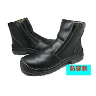 [Safety Shoes Store] KPR Zunwang Safety Shoes Outsole Heat-Resistant High-Top Safety Shoes M-806SP T