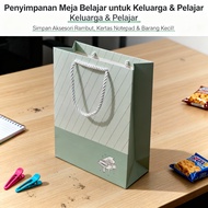 EPANDA Paper Gift Bag with Fabric Handle for Wedding Door Favors