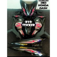 STICKER HONDA DASH 110/125 V2 V3 V4 V5 API VIRAL