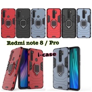 [N] Case Redmi Note 8 Pro iRing iron - casing cover Redmi note 8