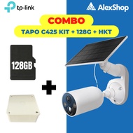 [COMBO-4M] Tapo C425 Kit Wifi Camera + 128Gb Card + HKT, Power Shower Included