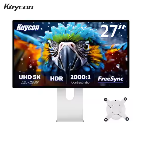 Choice Kuycon Gaming Monitor G27P 60Hz Refresh Rate PC Display High Resolution Aluminum Alloy Body Q